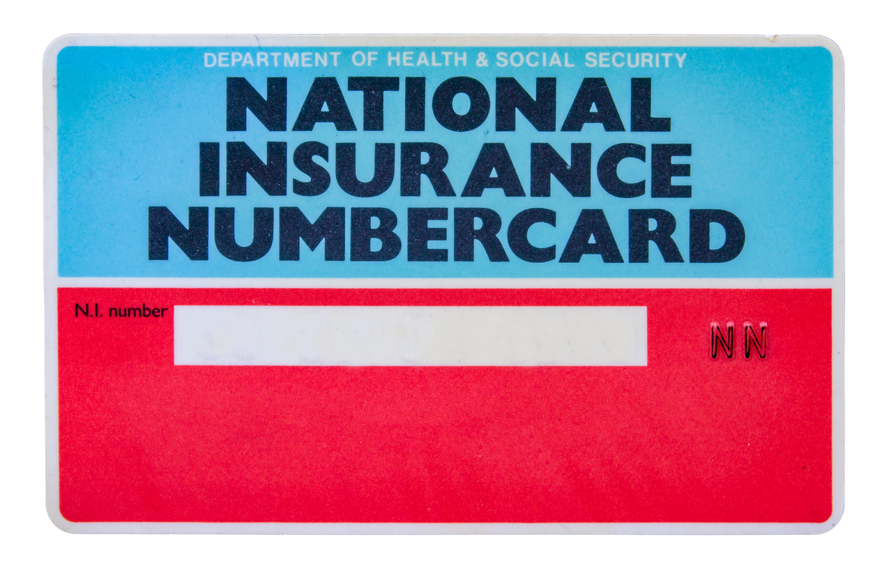 National Insurance Numbercard