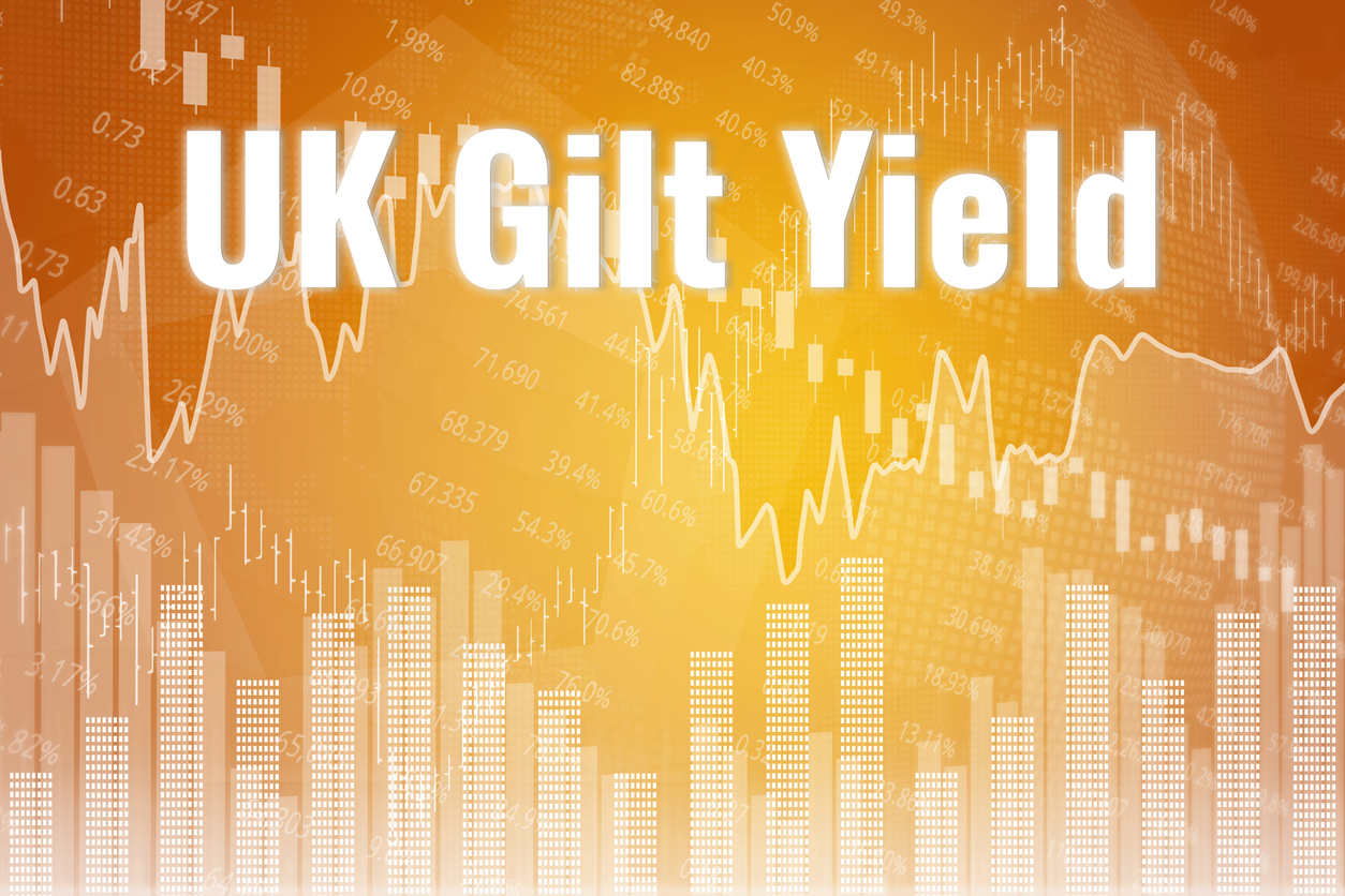 Graphic illustrating UK Gilt Yield